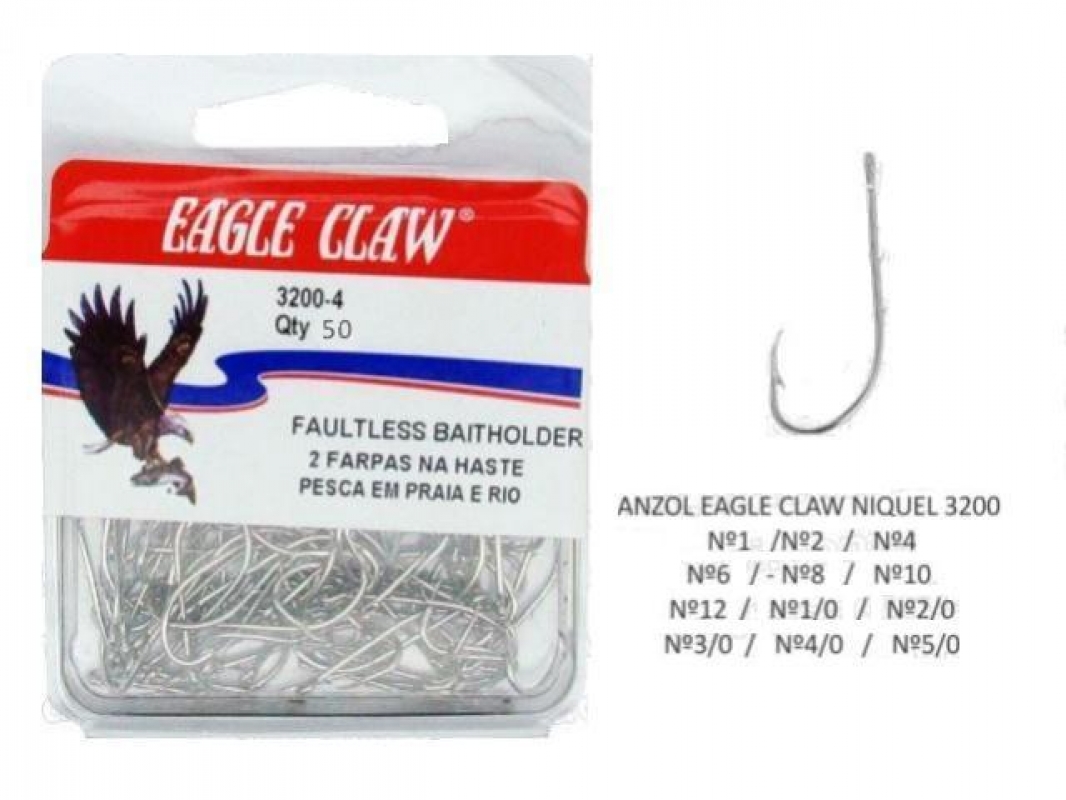 Imagem de Anzol Eagle Claw 3200