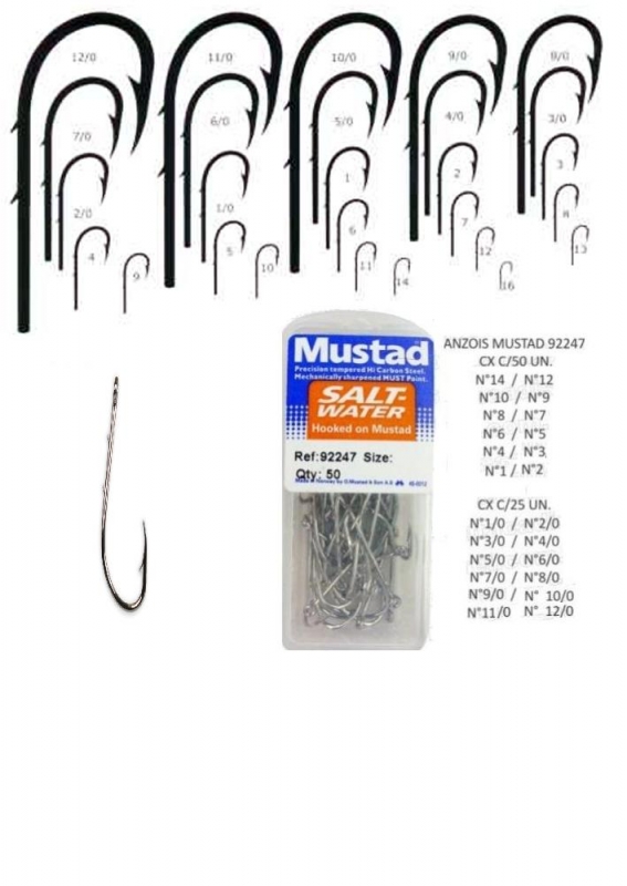 Imagem de Anzol Mustad 92247