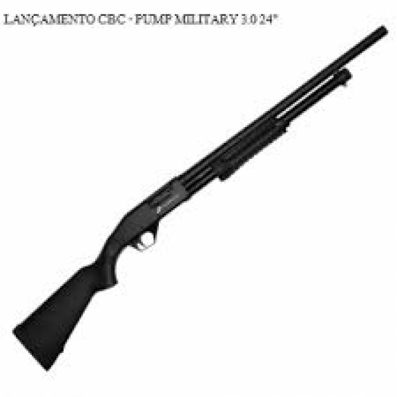 Imagem de CBC PUMP MILITARY 3.0 CAL. 12 CORONHA FIXA