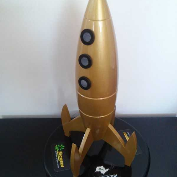 Imagem de Troféu Foguete em Acrílico