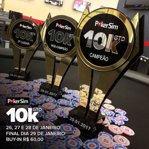 Imagem de Troféu de Acrílico - Poker 1