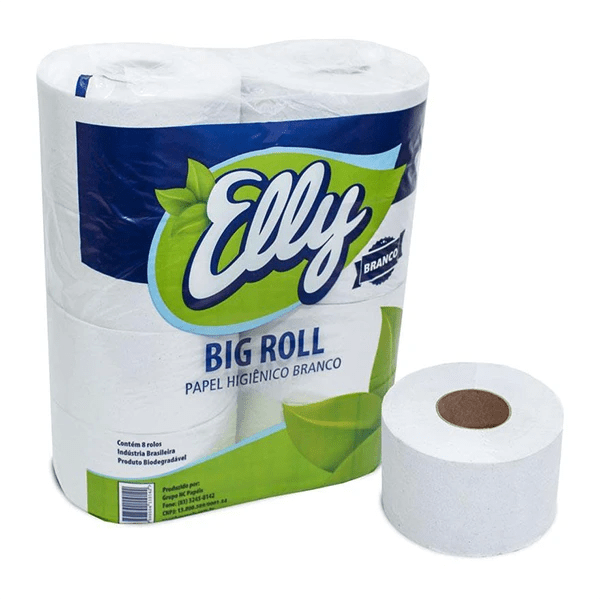 Imagem de Papel Higienico BIG ROLL ELLY 200mts