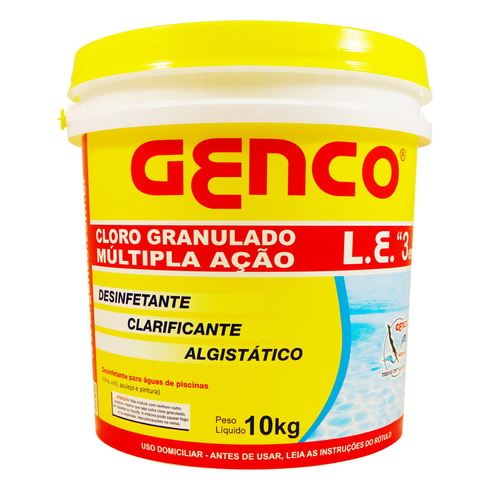 Imagem de Cloro Granulado Multipla Ação 3 em 1GENCO
