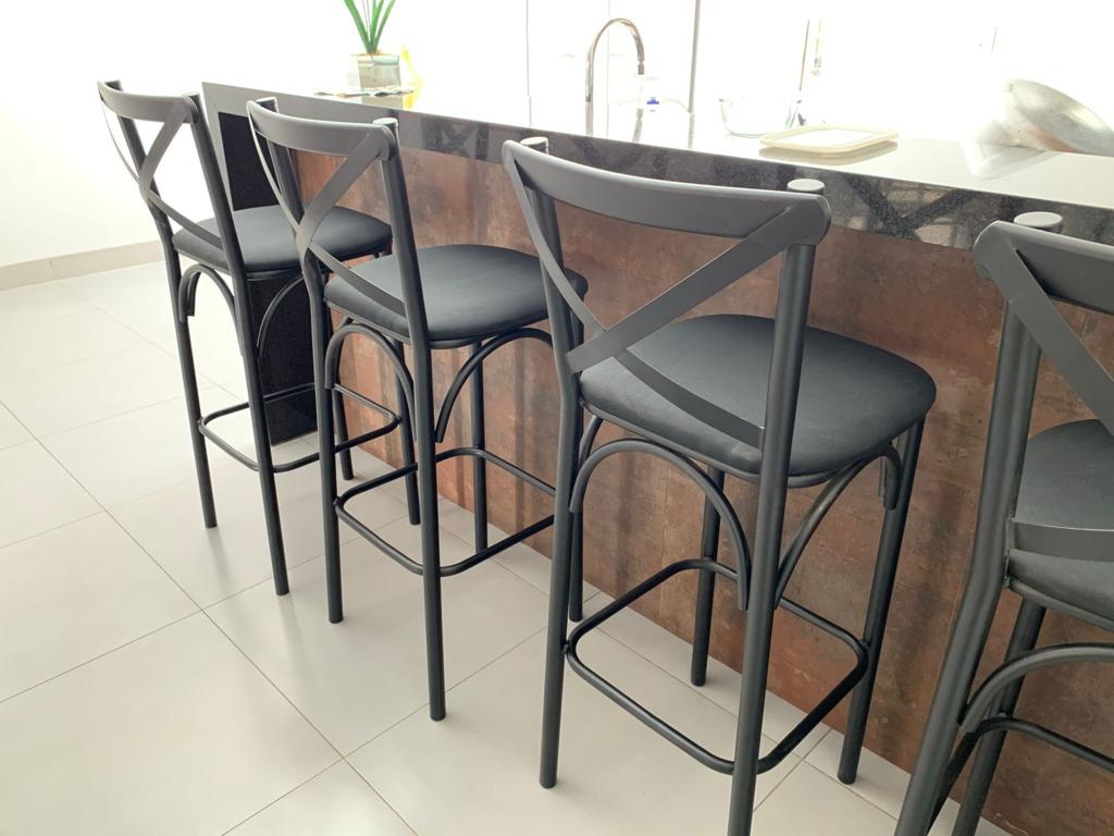 Imagem de Banqueta Paris Linha Black