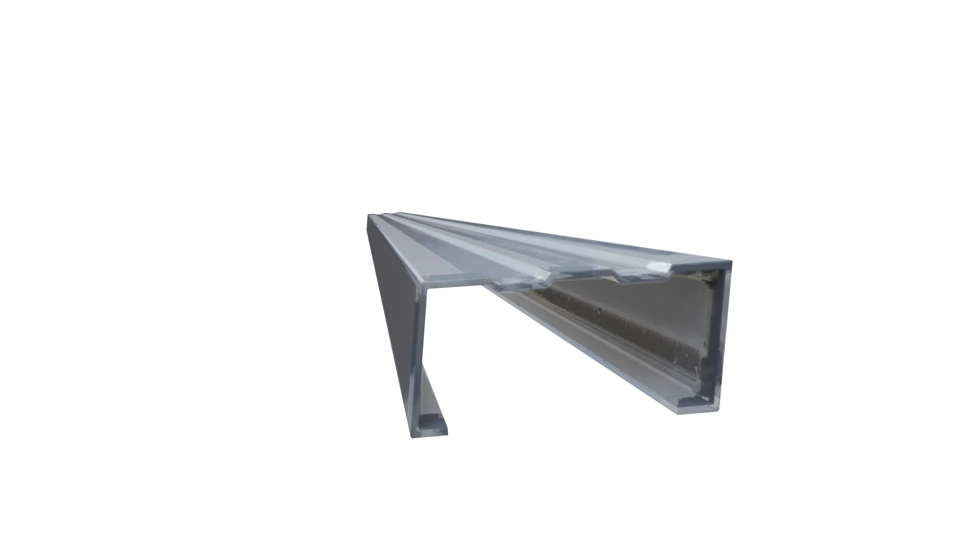 Imagem de Perfil Galvanizado - Caibro Aberto