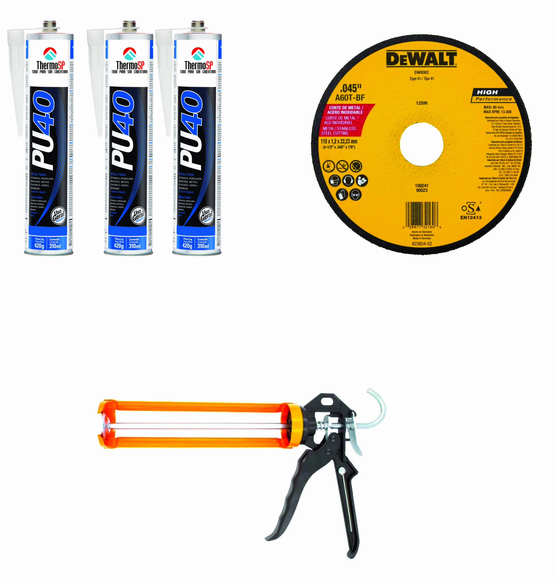 Imagem de Acessórios para Calheiro e Serralheiro