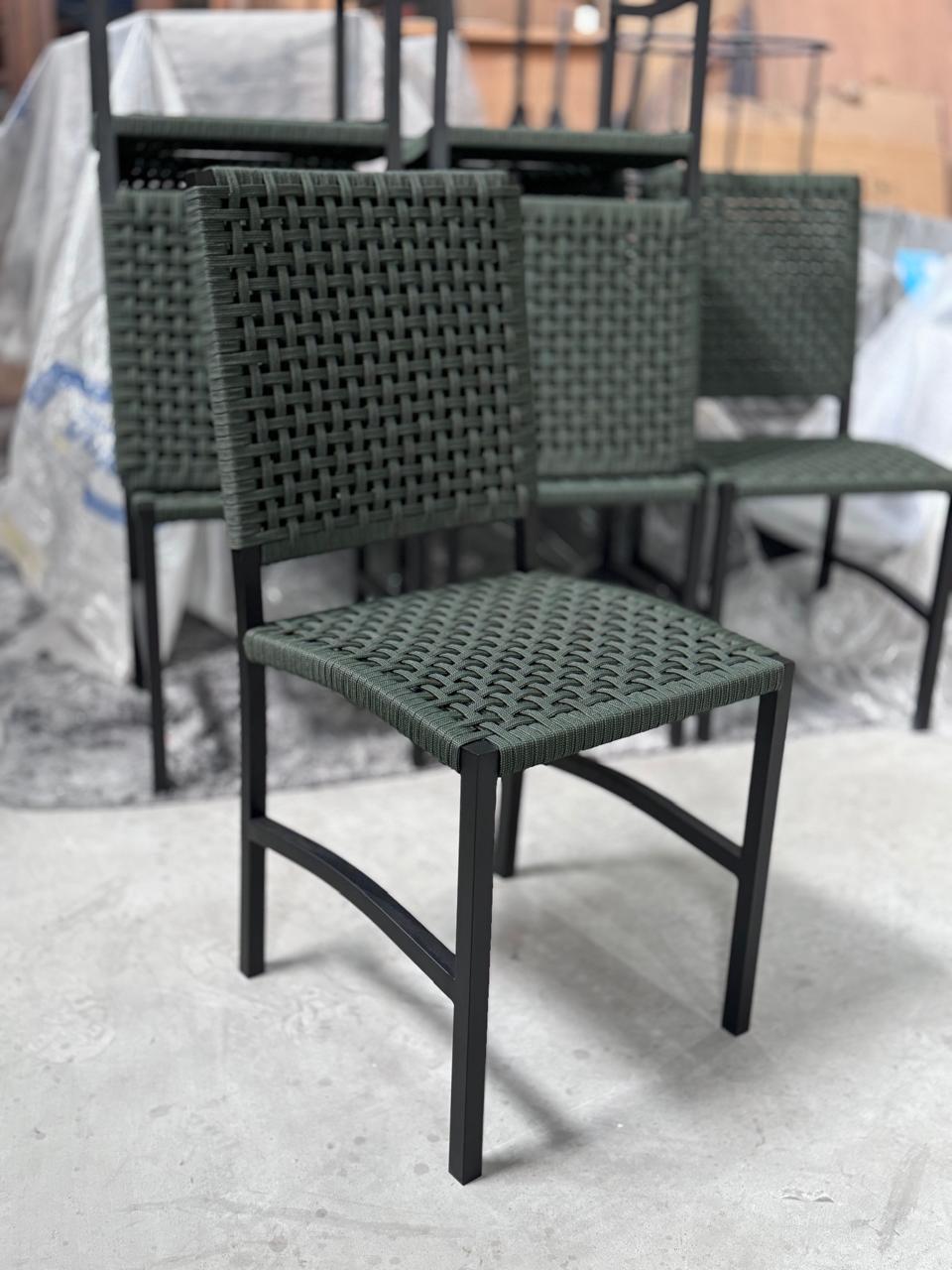 Imagem de Cadeira Deck Corda Verde