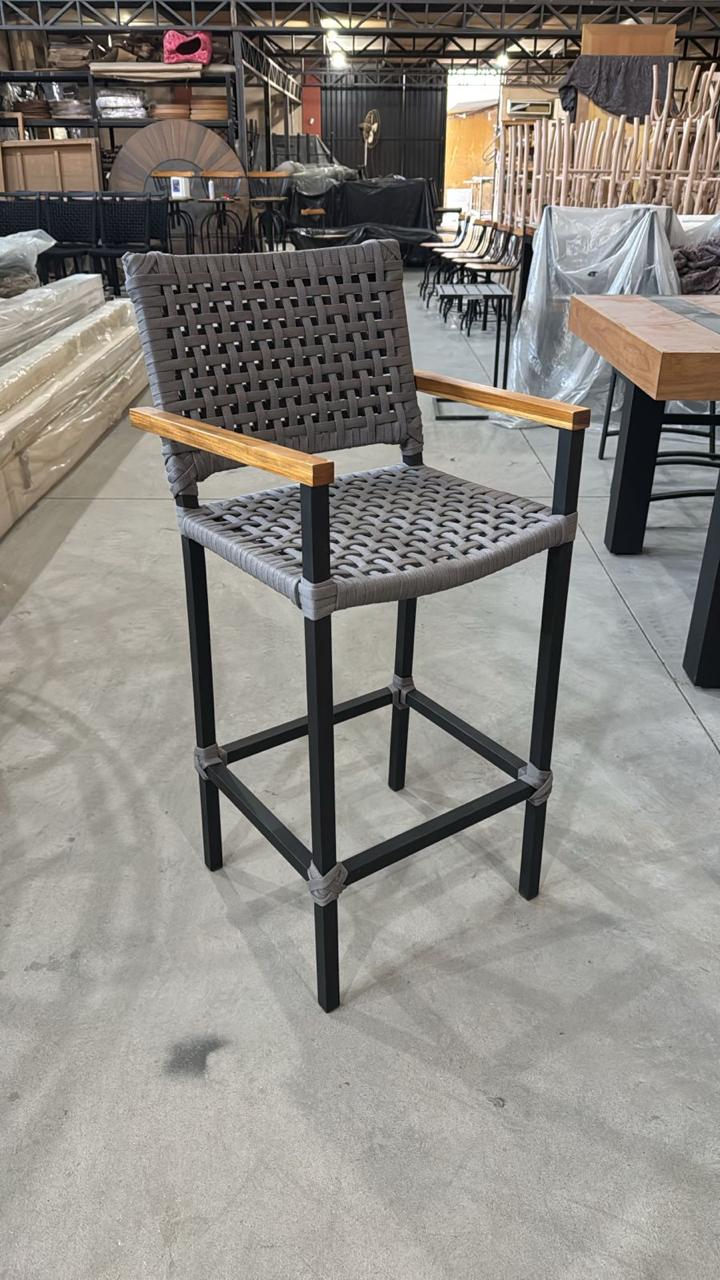 Imagem de Banqueta Deck Cinza